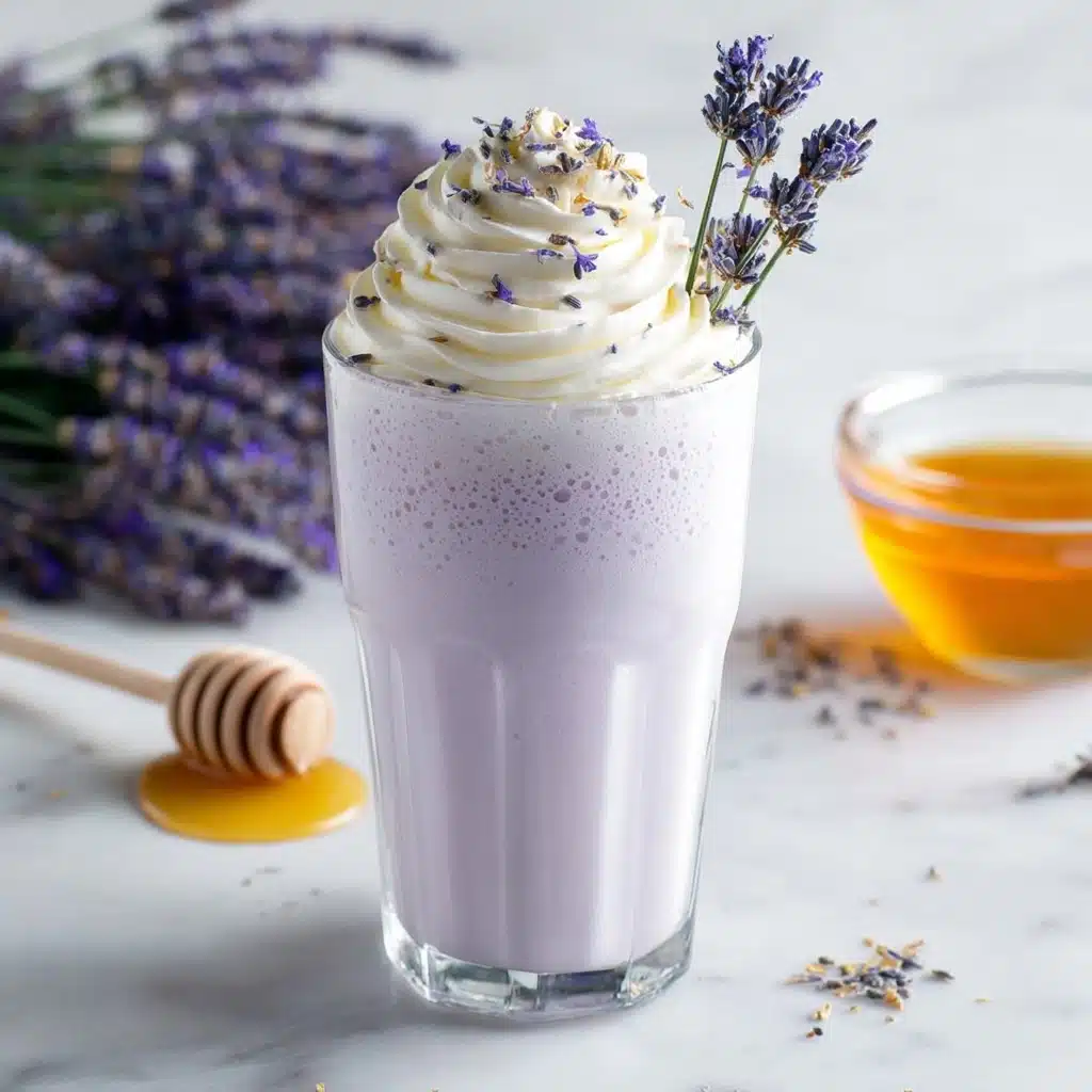 Lavender Honey Milkshake Recipe