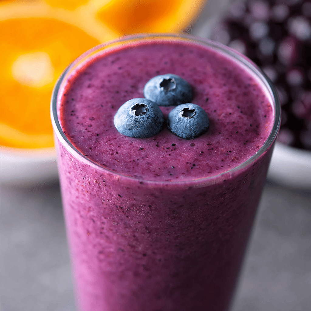 Best Blueberry Smoothie Recipe - Recipe Image