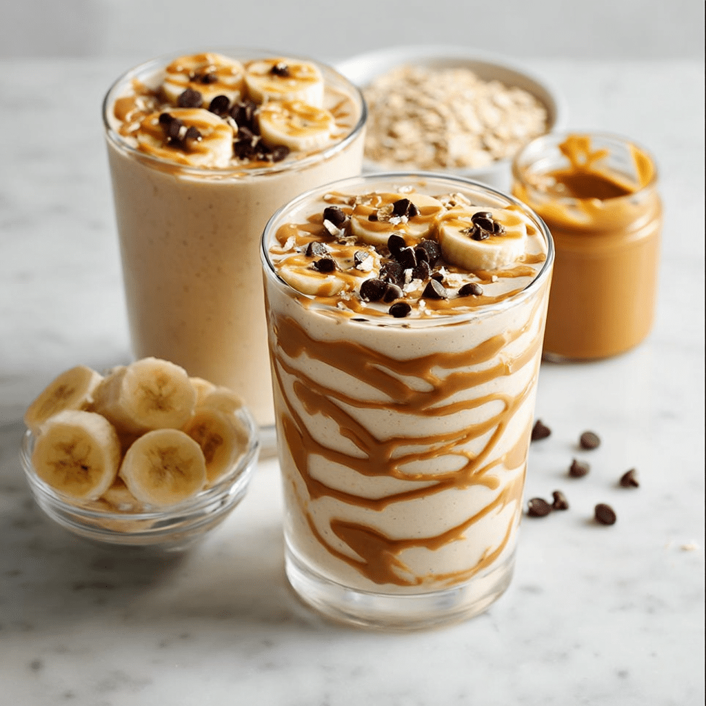 Peanut Butter Banana Smoothie Recipe - Recipe Image