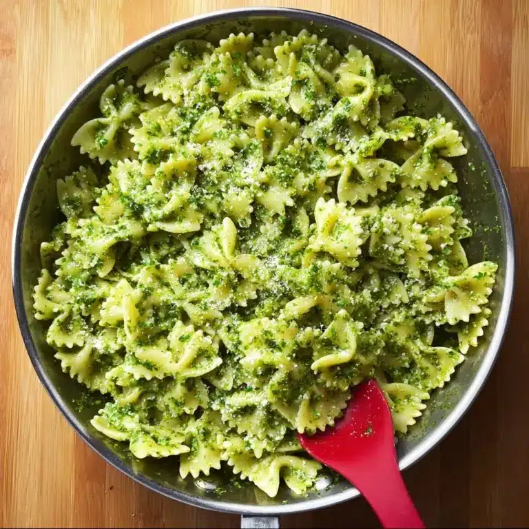 Easy Edamame Pesto Pasta Recipe
