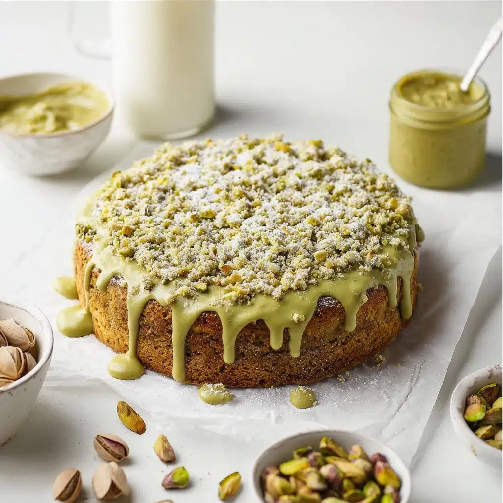 Vegan Pistachio Coffee Cake Recipe