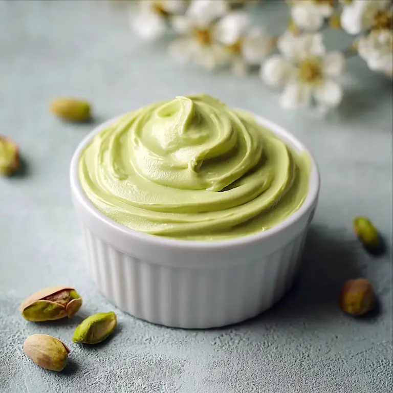 Homemade Italian-Style Pistachio Cream Recipe