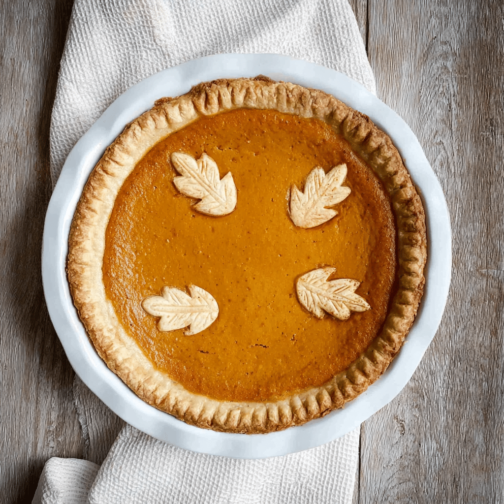 Pumpkin Mascarpone Pie Recipe - Recipe Image