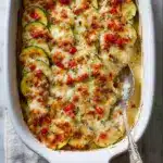 Mediterranean Chicken Zucchini Bake Recipe