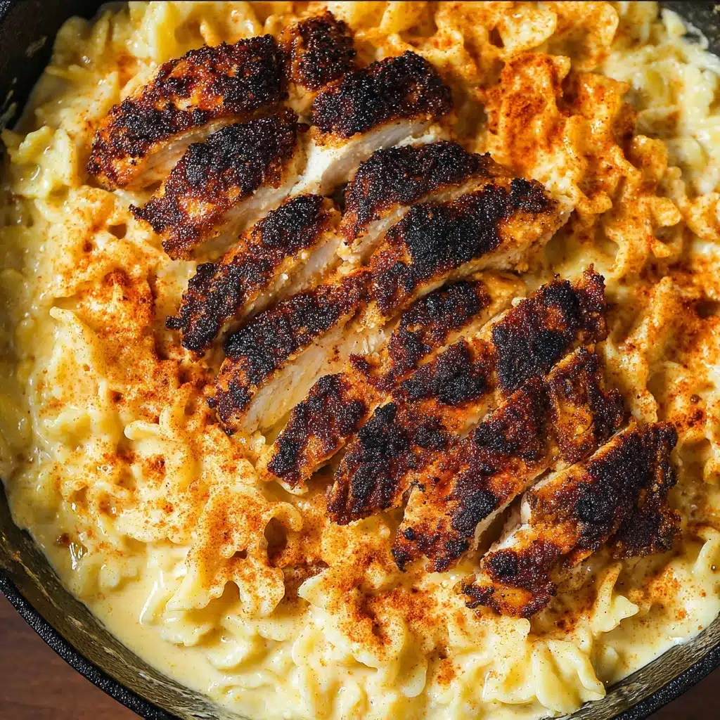 Blackened Cajun Chicken Alfredo Recipe - Recipe Image