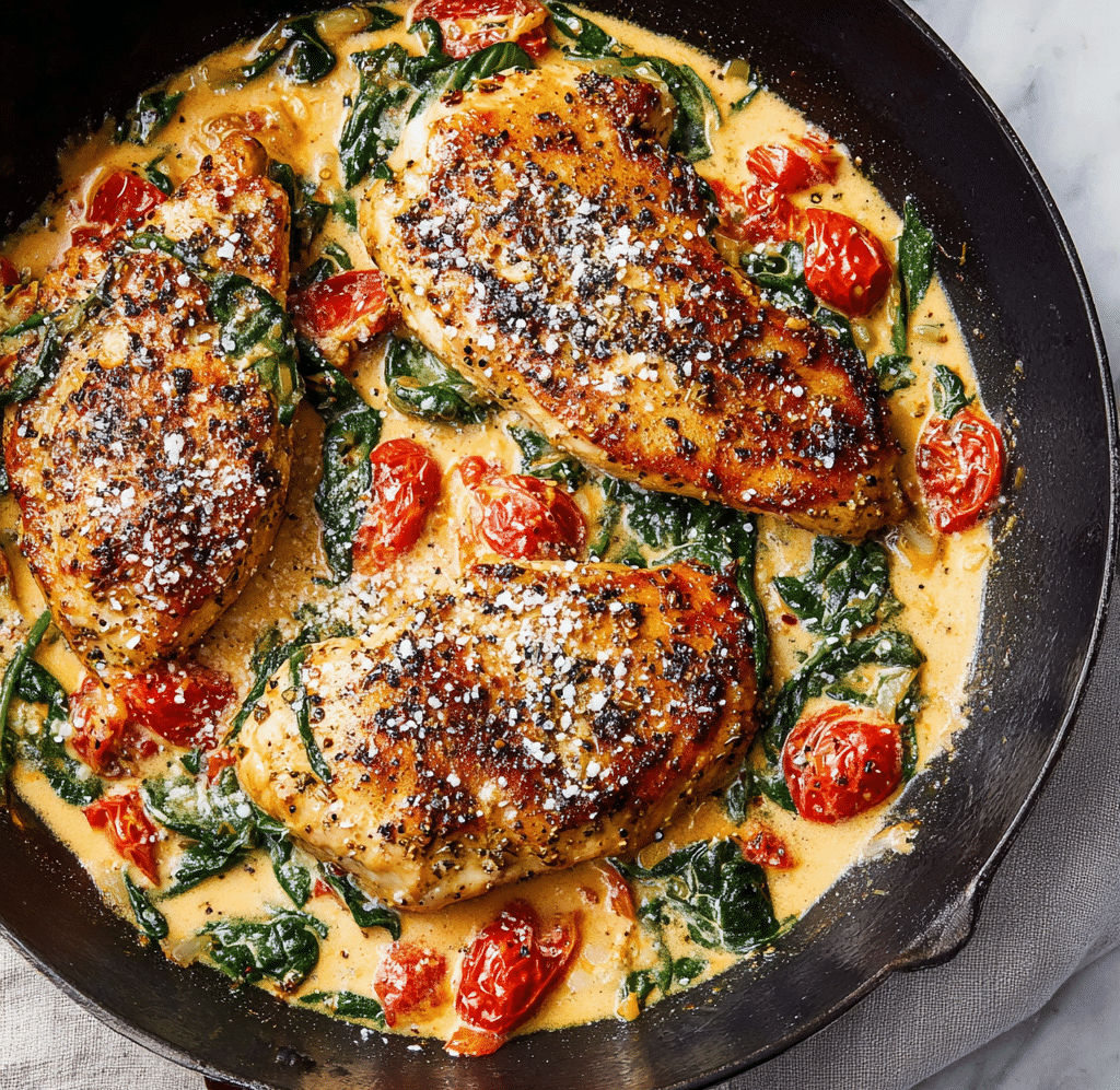 Creamy Tuscan Chicken Recipe