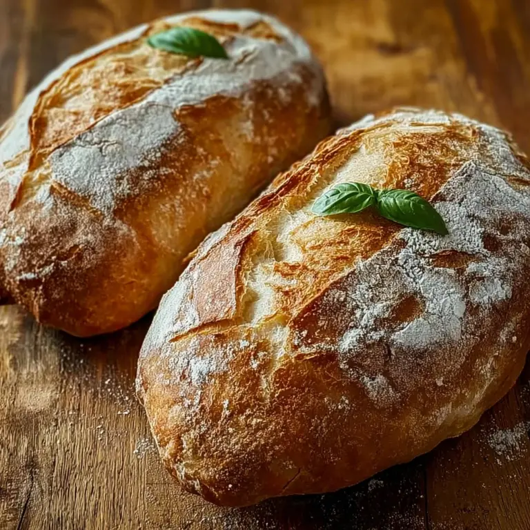 Crusty Italian Bread: Recipe