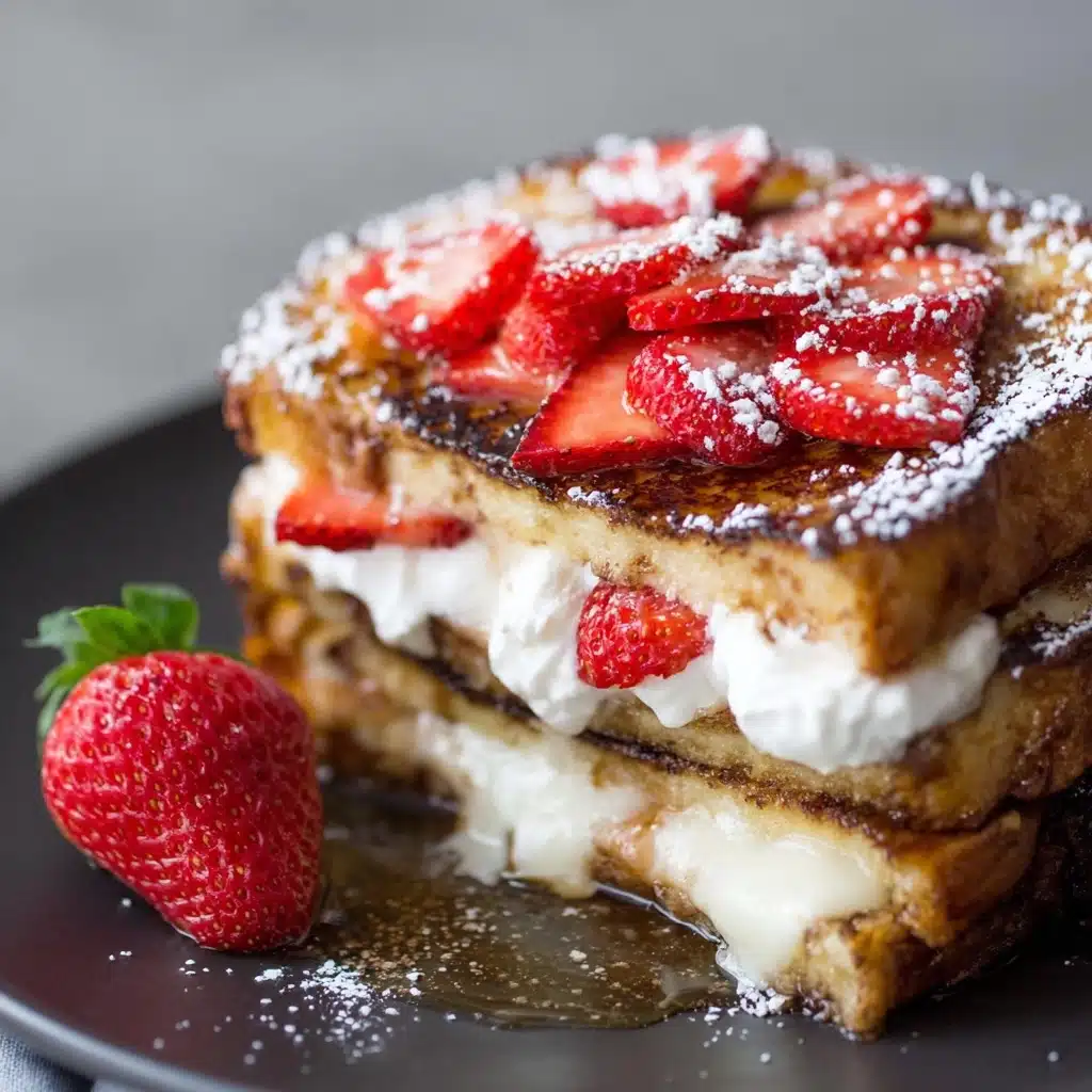 Cream Cheese Stuffed French Toast Recipe - Recipe Image