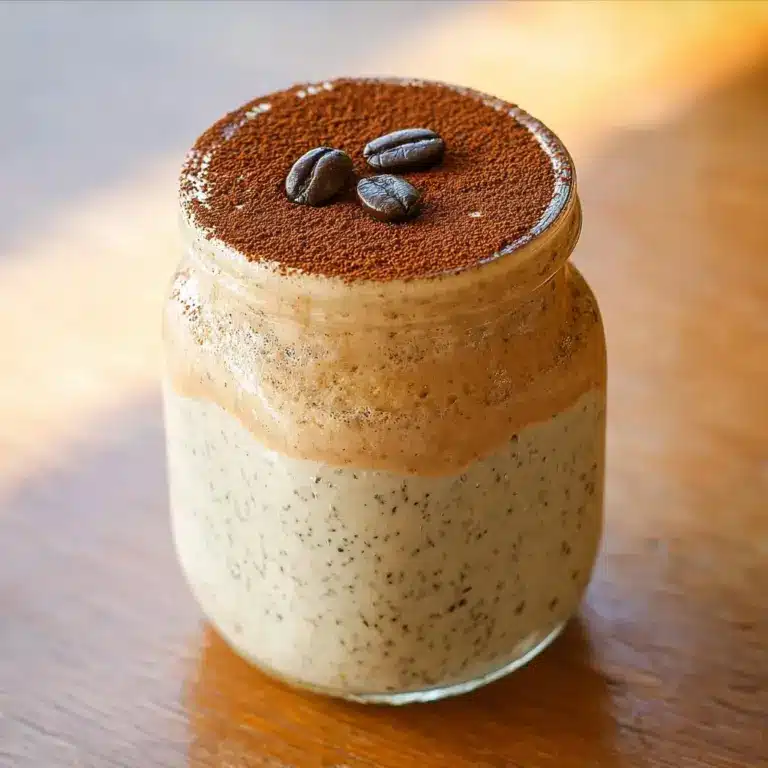 Tiramisu Overnight Oats Recipe