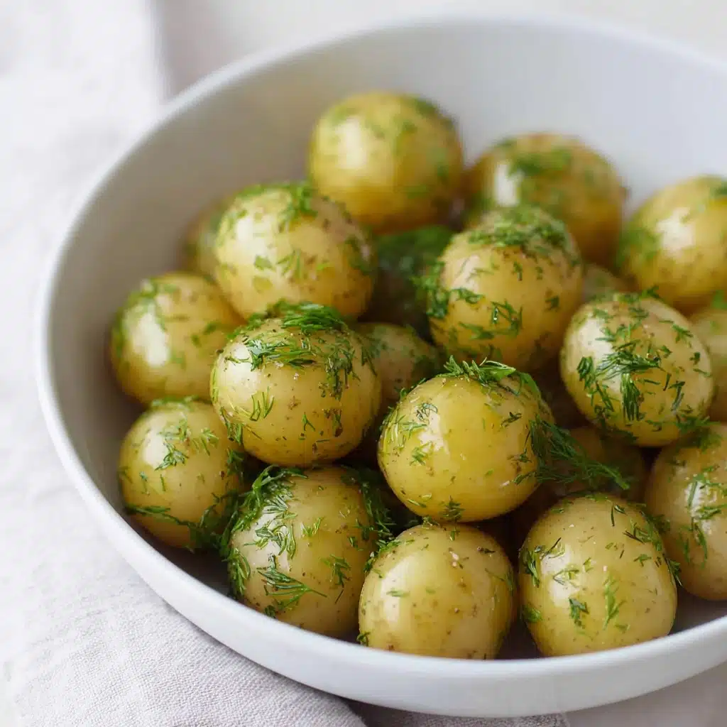 Buttery Swedish Dill Potatoes (Färskpotatis med Dill) Recipe