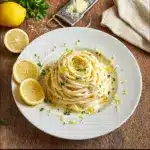 Creamy Lemon Garlic Pasta Recipe