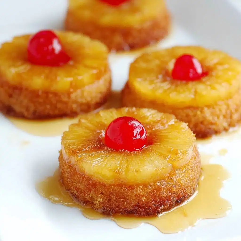 Pineapple Upside Down Sugar Cookies Recipe - Recipe Image
