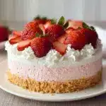 No-Bake Strawberry Cloud Cake Recipe