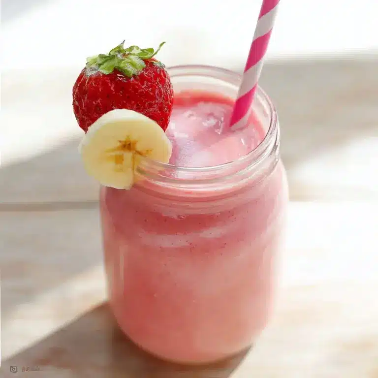 Strawberry Banana Smoothie Recipe