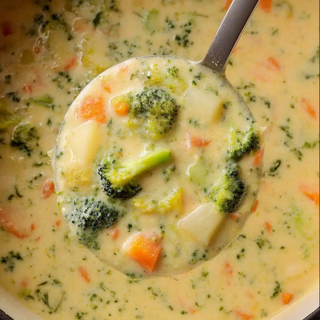 Cheesy Vegetable Chowder Recipe - Recipe Image