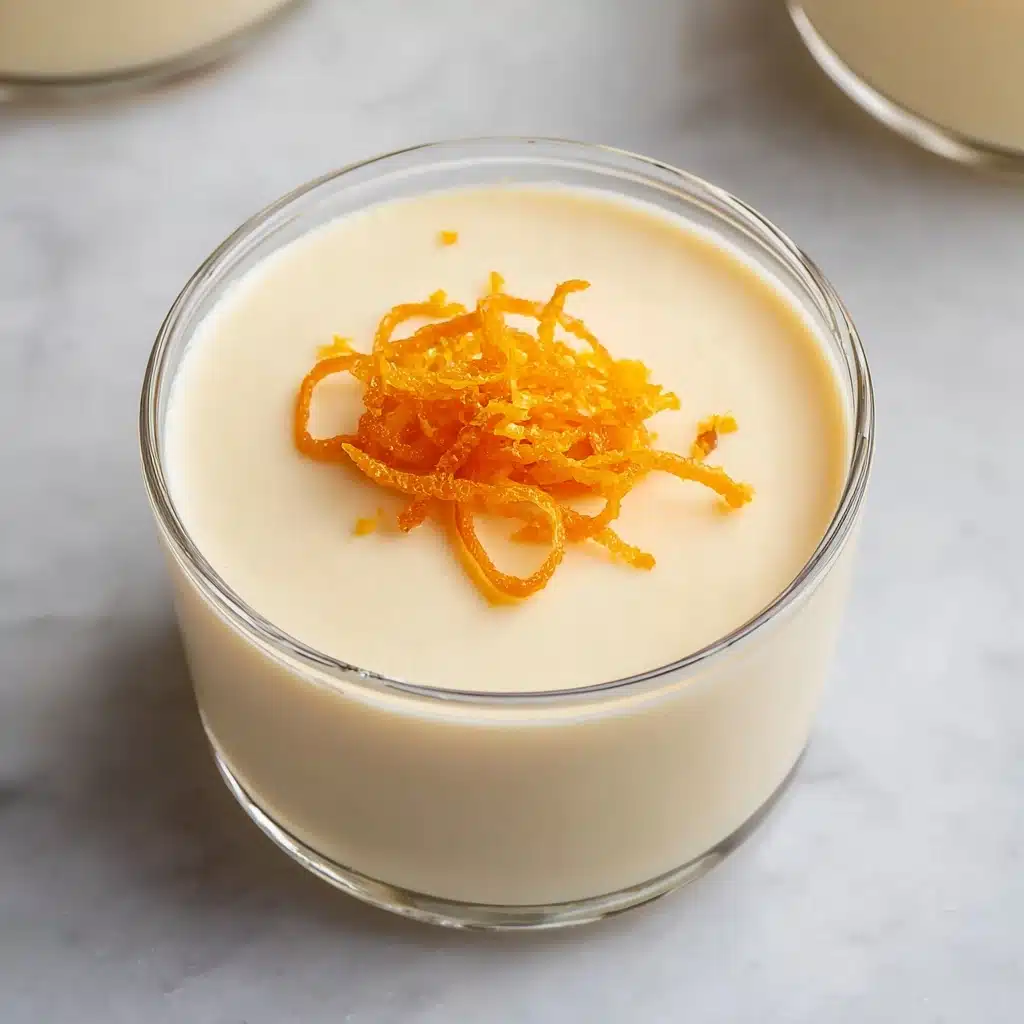 Creamy White Chocolate Orange Mousse Recipe