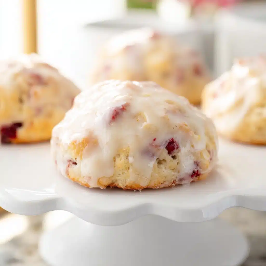 Ridiculously Easy Lemon Raspberry Scones Recipe - Recipe Image