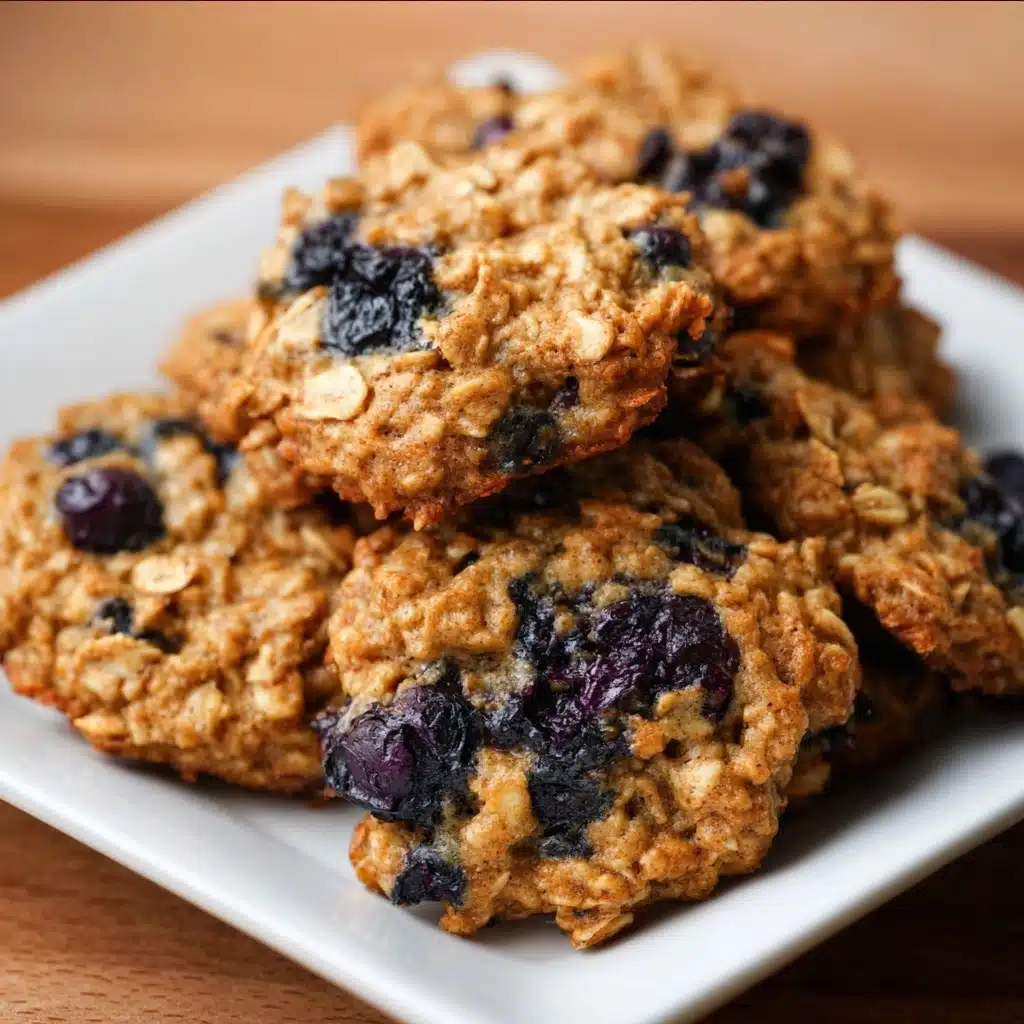 Chewy Blueberry Oatmeal Cookies Recipe