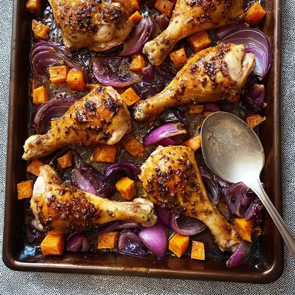 Wild Blueberry Balsamic Sheet Pan Chicken Recipe - Recipe Image