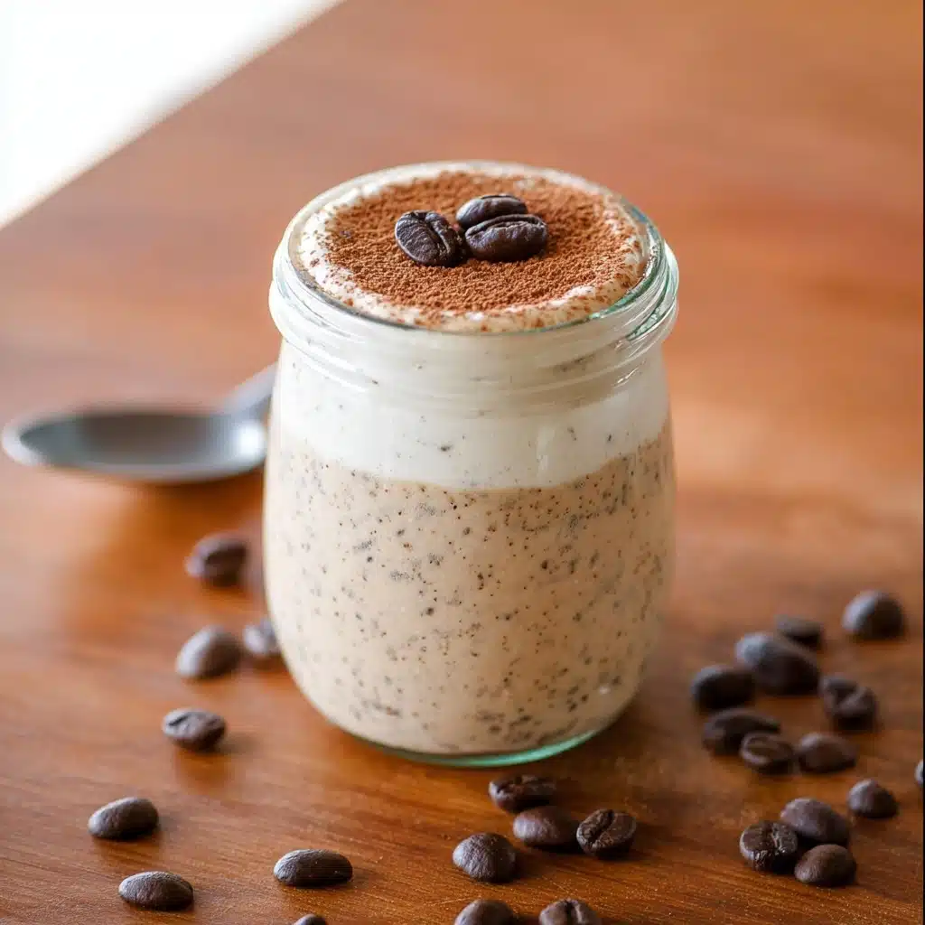 Tiramisu Overnight Oats Recipe - Recipe Image