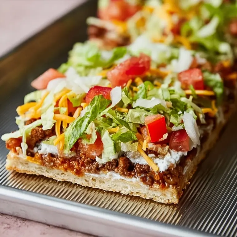Taco Pizza Recipe