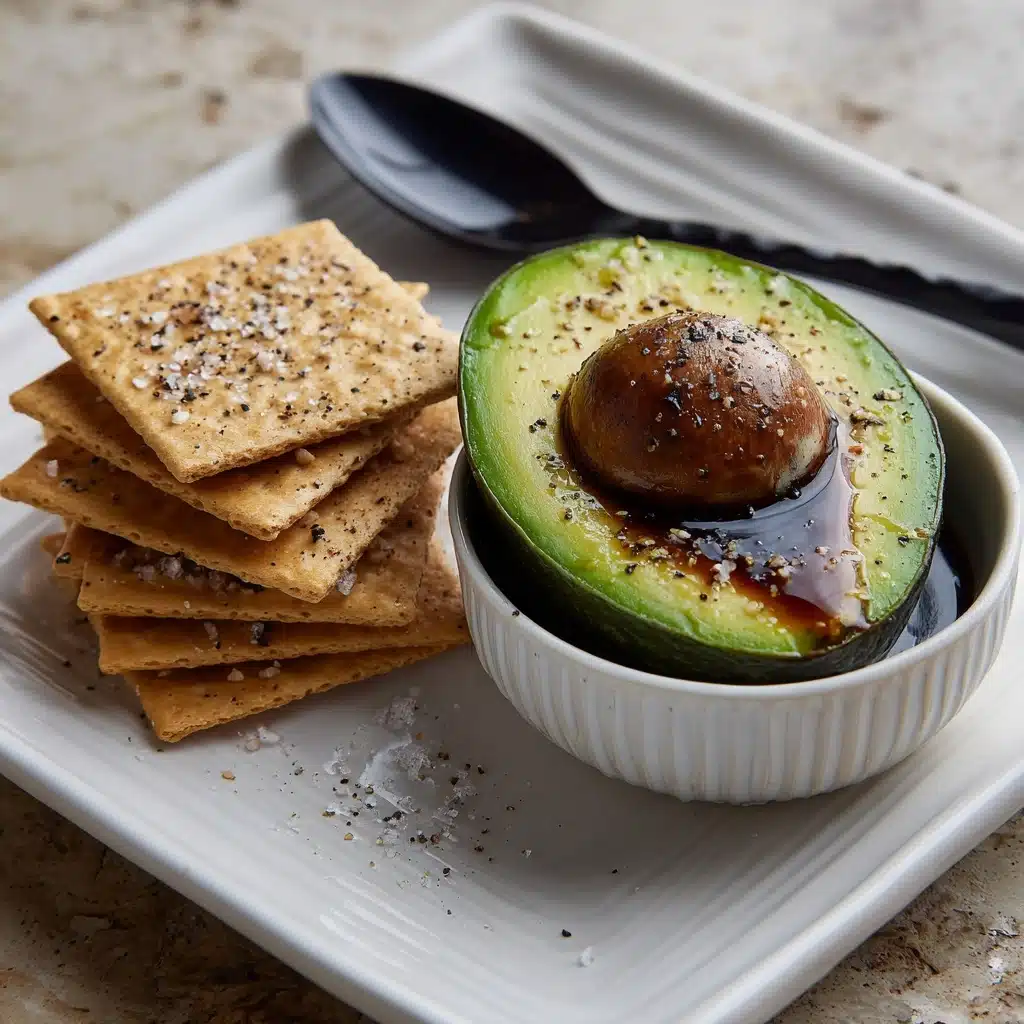 5-Minute Avocado Snack (Quick, Easy & Healthy!) Recipe - Recipe Image