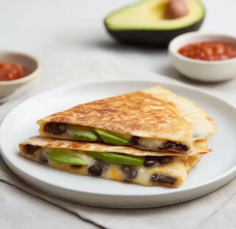 Mini Fold-Over Avocado Quesadilla Pockets Recipe