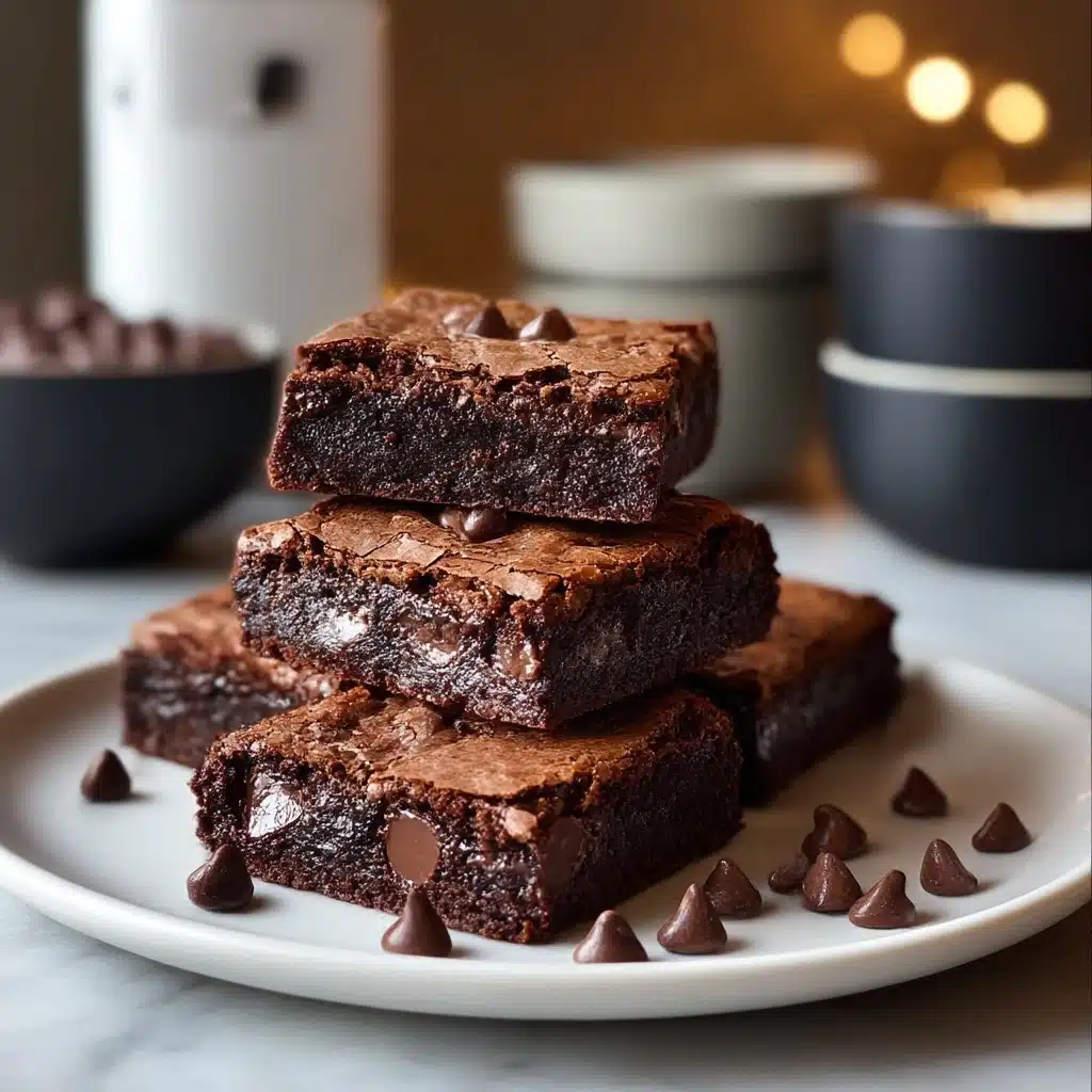 Greek Yogurt Brownies Recipe - Recipe Image