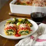 Spinach Lasagna Roll-Ups Recipe