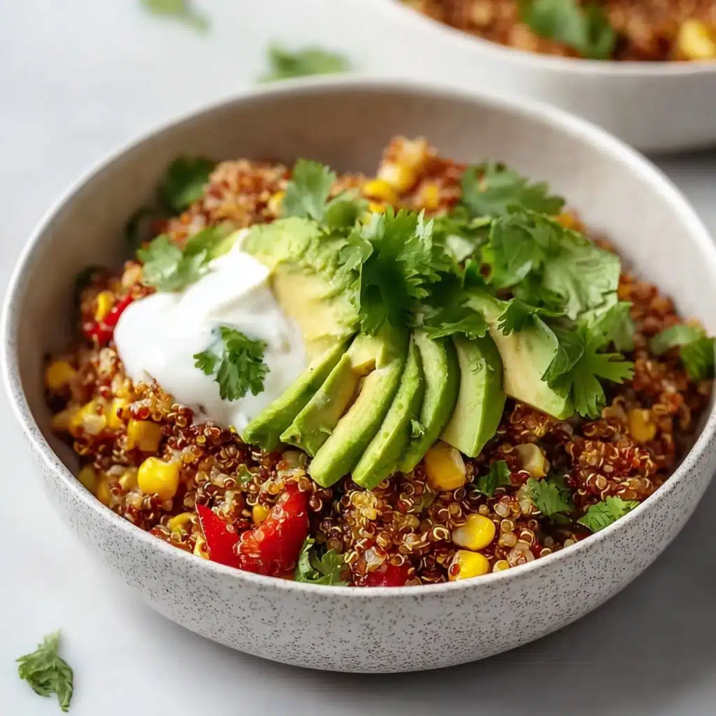 Easy Ground Turkey Quinoa Bowl Recipe - Recipe Image