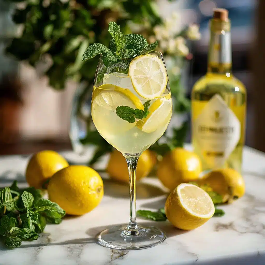Lemon Spritz Mocktail Recipe - Recipe Image