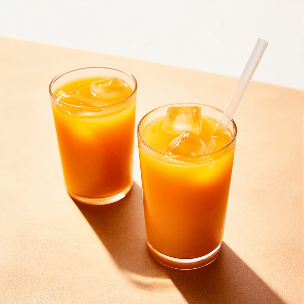 Mango Tea (Mango Iced Tea) Recipe - Recipe Image