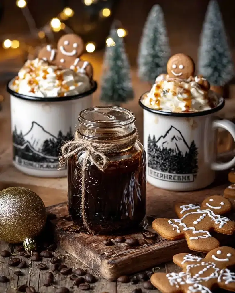 Gingerbread Syrup for Coffee & Cocktails Recipe