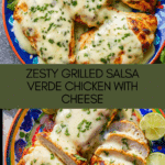 Grilled Salsa Verde Chicken with Pepper Jack Recipe