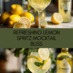 Lemon Spritz Mocktail Recipe