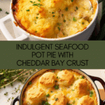 Seafood Pot Pie (with Cheddar Bay Crust) Recipe