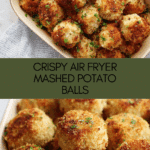 Air Fryer Mashed Potato Balls Recipe