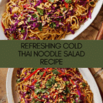 Cold Thai Noodle Salad Recipe