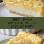 Lemon Impossible Pie Recipe