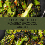 Sweet chili roasted broccoli Recipe