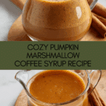 Vanilla Pumpkin Marshmallow Coffee Syrup Recipe
