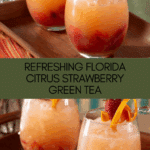 Florida Citrus Strawberry Iced Green Tea Recipe