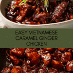 Vietnamese Caramel Ginger Chicken Recipe