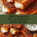 Crispy Nashville Hot Mozzarella Sticks Recipe
