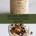 Snickers Overnight Oats Recipe