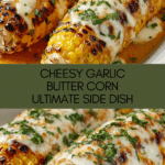 Cheesy Garlic Butter Corn on the Cob Recipe