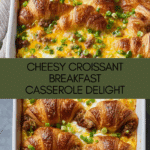 A Decadent Breakfast: Croissant Breakfast Casserole Recipe
