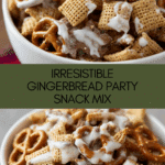 Gingerbread Party Mix Recipe