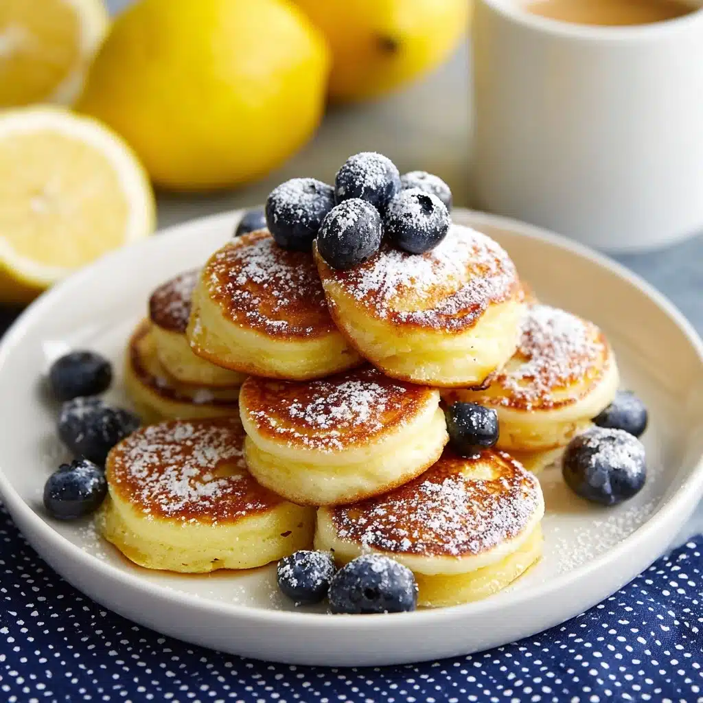 Lemon Blueberry Pancake Poppers Recipe - Recipe Image
