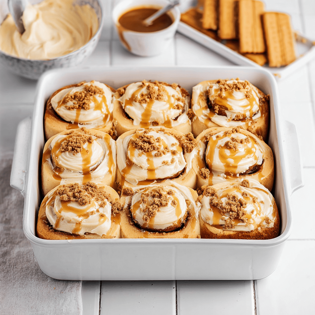 Biscoff Cinnamon Rolls Recipe - Recipe Image